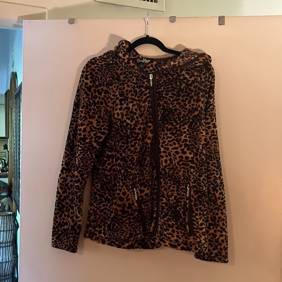 Cheeta hoodie with two pokets on each side - Picture 2 of 3